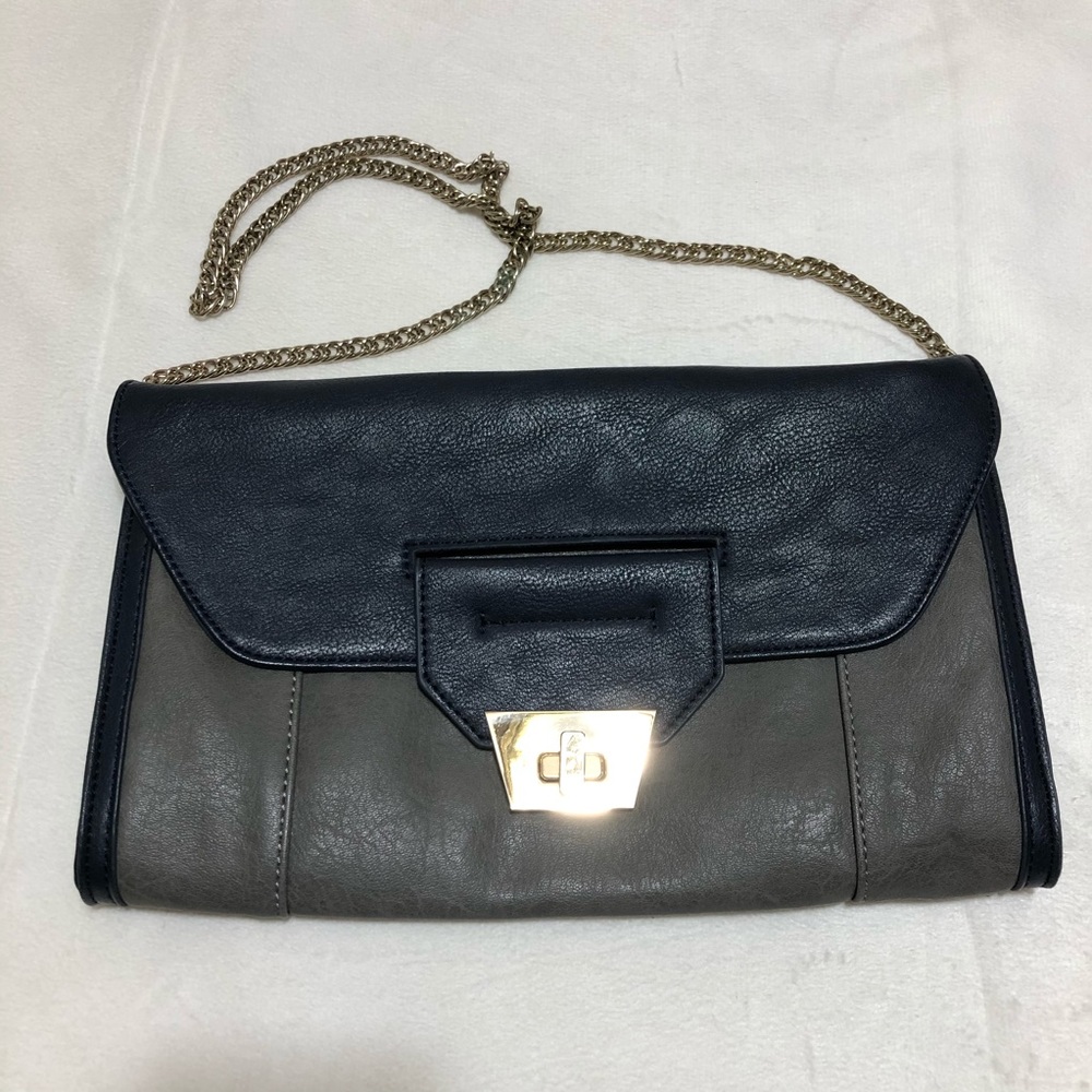 Danielle Nicole Gray And Blue Purse